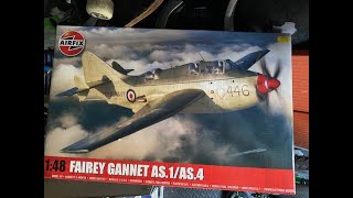 Airfix 148 Gannet [upl. by Ahsinrat]