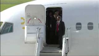 Ethiopia Meles Zenawi arriving at G8G20 Summit in Toronto Canada [upl. by Antoine]