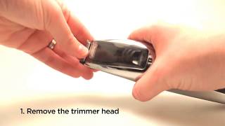 How to Change Trimmer Attachments  Wahl [upl. by Moise]