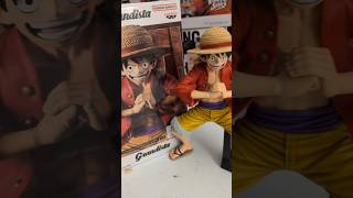 Unboxing Grandista Post time skip Luffy figure onepieceanimeluffyshortsviralvideo [upl. by Akimihs]