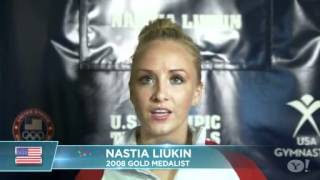 Disaster Strikes Nastia Liukin on Uneven Bars in US Gymnastics Trials [upl. by Attwood]