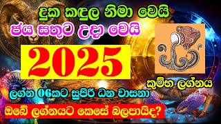 2025 Astrology Horoscope  2025 Panchanga  Kumbha Lagnaya  2025 Litha  2025 Lagna palapala [upl. by Adnuhsor]