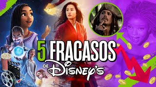 5 Películas de Disney que fracasaron en la ultima década [upl. by Silloc]