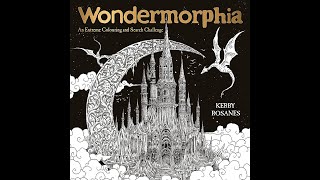 Flip Through Wondermorphia Coloring Book by Kerby Rosanes [upl. by Komarek]