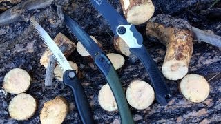 Bahco vs SOG vs Gerber Folding Saw Review [upl. by Ttelrahc]