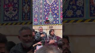 Mesum Abbas Agha Nusrat Bukhari  arbaeen nusbukhari mesumabbas arbaeenwalk Reels shortvideo [upl. by Ariik]