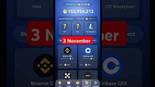 Tap Coin Daily Bounty Combo tap Coin Bot Dail 3 Novembertapcoins airdrop tapcoinsairdrop [upl. by Ewart247]