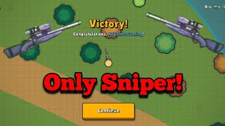 Zombs Royale  Sniper Only Challenge [upl. by Yer]