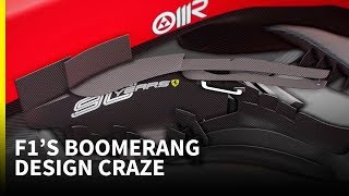 Why so many F1 cars now have boomerangs [upl. by Eisej]