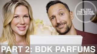 BDK Parfums  We try the entire collection [upl. by Gagne]