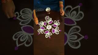 Easy Rangoli Design [upl. by Nylorac]