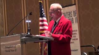 Don Graves Sings The National Anthem at Veterans Day Luncheon 111113 [upl. by Narag774]