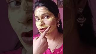 skin glowing homemade facial at homediwalispecialskinwhitiningfacialfacialforglowingskinshorts [upl. by Barrada]