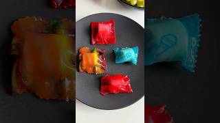 Fruit Rollup Ravioli fruitrollup fruitrollupchallenge candy frozencandy fruitrollups snack [upl. by Idnaj]