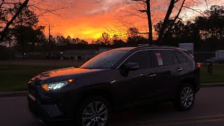 2020 RAV4 Limited at Night  EyeCatching Interior Controls [upl. by Aon353]