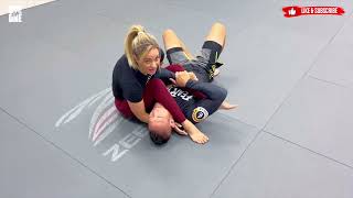 MMA Demo  Submission off Armbar Defence  Laura Sanko [upl. by Theodosia]