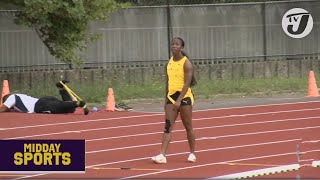 Shelly Ann FraserPryce in Training in Paris tvjmiddaysportsnews [upl. by Maddis]