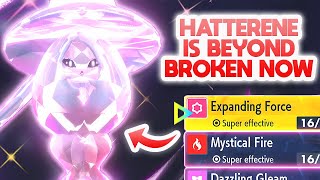 HATTERENE HAS EXPANDING FORCE AGAIN Its Busted  Scarlet amp Violet VGC Battles [upl. by Ellord554]