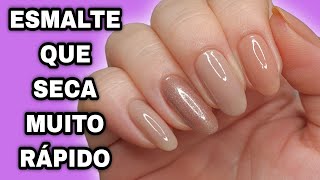 ESMALTE SECO EM MINUTOS [upl. by Mayyahk]