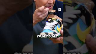 Jimmy Fallon Ate Ice Cream Out Of The Chunky Dunkys 😲 [upl. by Alcine28]