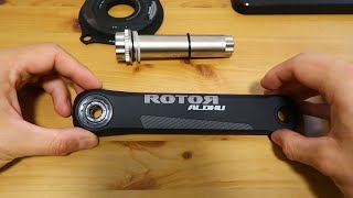 Should you replace your Shimano cranks with these ROTOR ALDHU Design completely amp utterly analysed [upl. by Shirah769]