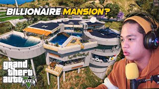 Billionaire Gang MANSION sa GTA 5 ipapatayo na  Gta 5 roleplay [upl. by Nedle858]