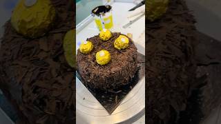 Ferrero rocher cake☺️newdessert chocolatedessert ytshorts [upl. by Eberle]