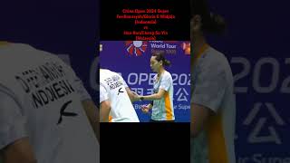 China Open 2024  Dejan FerdinansyahGloria E Widjaja Indonesia vs Hoo RonCheng Su Yin Malaysia [upl. by Naltiak]