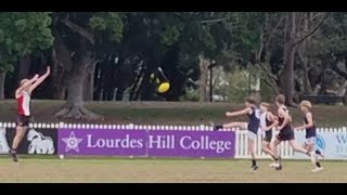 Rd 13 Coorparoo Roos At Morningside U15 Div 3 AFL 28724 Benji 43 [upl. by Lebazej]