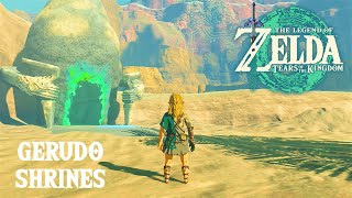 Zelda Tears of the Kingdom – All Shrines Locations amp Solutions Gerudo [upl. by Chrissa799]