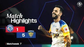 Match Highlights  Jamshedpur FC 15 Chennaiyin FC  MW 7  ISL 202425 [upl. by Duile]