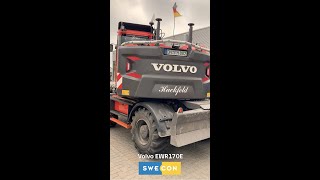 Volvo EWR170E mit Steelwrist Tiltrotator shorts [upl. by Eidoj]