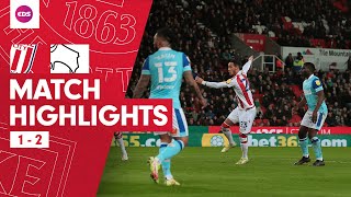 Highlights Stoke City v Derby County [upl. by Bainter]