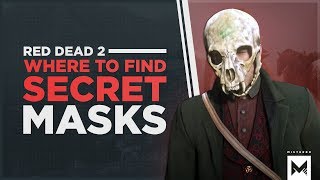 Red Dead Redemption 2 How To Buy Masks And Where To Find Secret Collectible Masks Guide [upl. by Peednas]