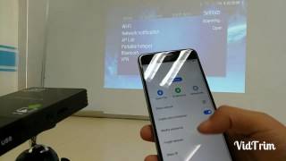 How to connect smartphone to projector wirelessly without laptop or pc no internet required [upl. by Ednarb]