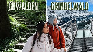 RoadTrip por SUIZA De Bosques Frondosos a Acantilados Nevados en Grindelwald 🚗❄️ [upl. by Tobi962]