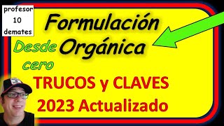 👉 FORMULACIÓN ORGÁNICA Trucos Alcanos Alquenos y Alquinos Ejemplos y ejercicios resueltos desde cero [upl. by Weinrich]