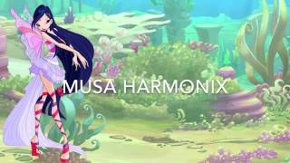 Winx Musa Harmonix Transformation [upl. by Kcirevam]