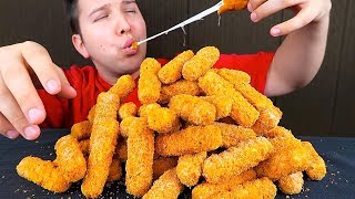 Mozzarella Sticks • MUKBANG [upl. by Aneek]