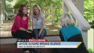 Jaycee Dugard Interview Speaks Out to Diane Sawyer in ABC News Exclusive 070711 [upl. by Enaj]