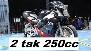 YAMAHA TZR 250  2 TAK 250cc w EVANTOTS VLOG 110 [upl. by Matthieu]