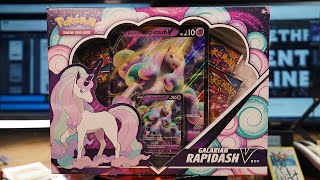 Profit or Loss Pokemon Galarian Rapidash V Box Opening [upl. by Lawley]