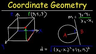 Coordinate Geometry Basic Introduction Practice Problems [upl. by Ailimaj]