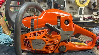 PORTED HUSQVARNA 562xp mkllFINAL ASSEMBLY AND FIRST START 😎 MitchellsBackyardLogging [upl. by Girand]