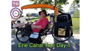 Erie Canal Trike Tour Day 1 [upl. by Nnel]