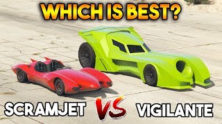 GTA 5 ONLINE  SCRAMJET VS VIGILANTE WHICH IS BEST [upl. by Garnes]