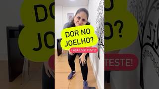 Dor no joelho Teste sua mobilidade e veja como melhorar exercicio joelho dicas [upl. by Hcire]