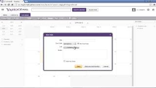 How to Use Yahoo Calendar [upl. by Bergman]