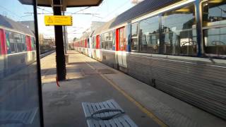 Transilien Ligne L  Départ dune Z6400 POPU en Gare de MaisonsLaffitte [upl. by Ahsahtan]