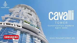 Cavalli Tower Construction Update 2024 Dubai Marina  House Finder Dubai  Damac Properties [upl. by Gauthier]